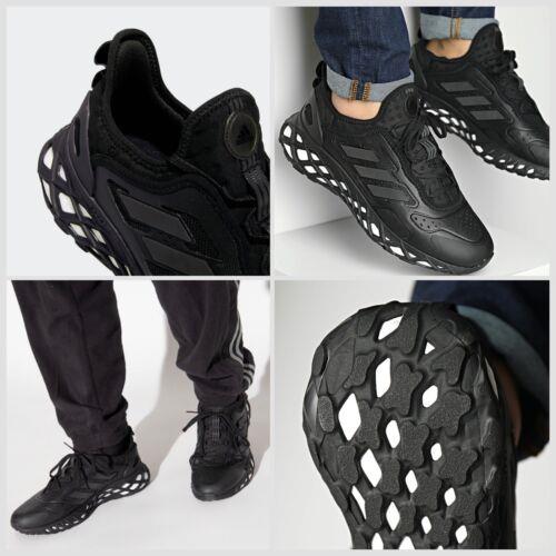 GZ6445 Adidas Mens Web Boost Core Black Running Sportswear Shoes Size 10.5