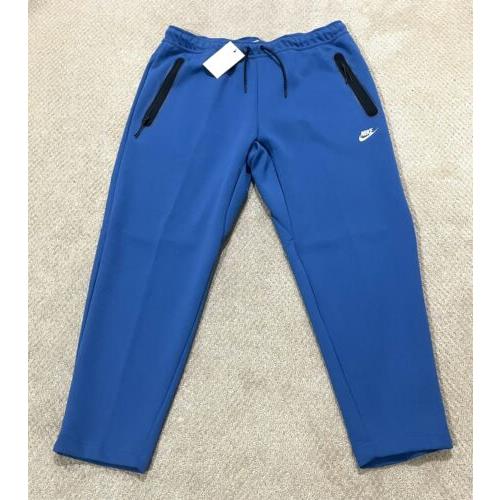 Nike Tech Fleece Pants Joggers Dark Marina Blue Men s Sz Xxl CU4501-407