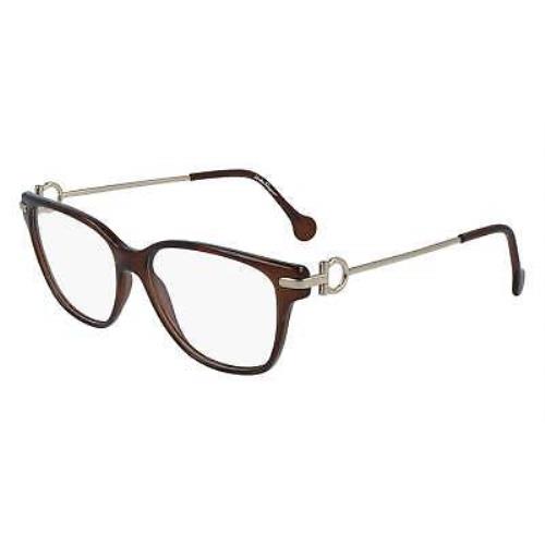 Salvatore Ferragamo SF2864-210-53 Brown Eyeglasses