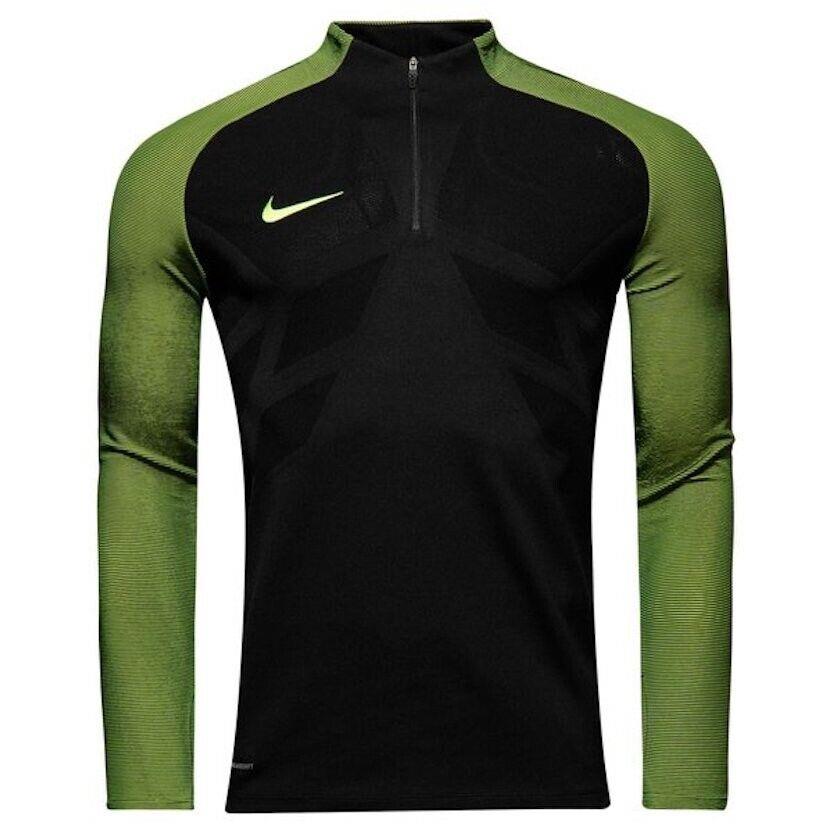 Can't read or write Arab Sarabo deposit Nike Aeroswift 1/4 Zip Strike Drill Soccer Training Shirt Black Volt Size M  | 883212647306 - Nike clothing Aeroswift - Black | SporTipTop