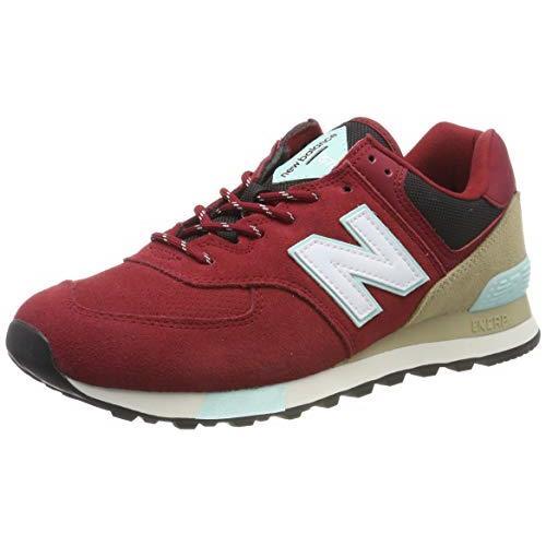 New Balance Men`s 574 V2 Sneaker Option 2 Nb Scarlet/Light Reef
