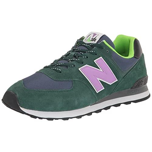 New Balance Men`s 574 V2 Lace-up Sneaker - Choose Sz/col Green/Purple