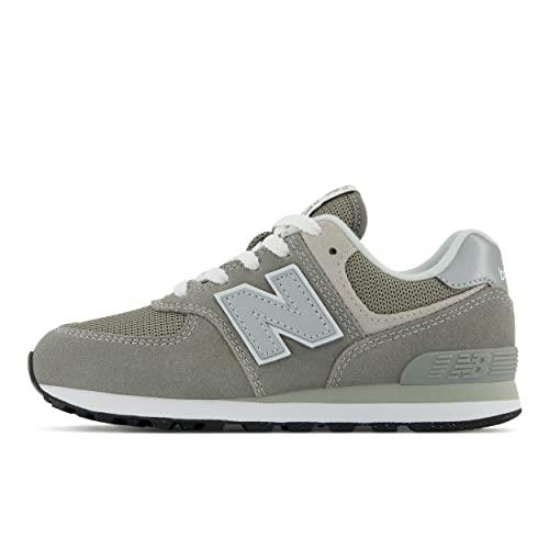 New Balance Unisex-child 574 Core Lace-up Sneaker - Choose Sz/col Grey/White