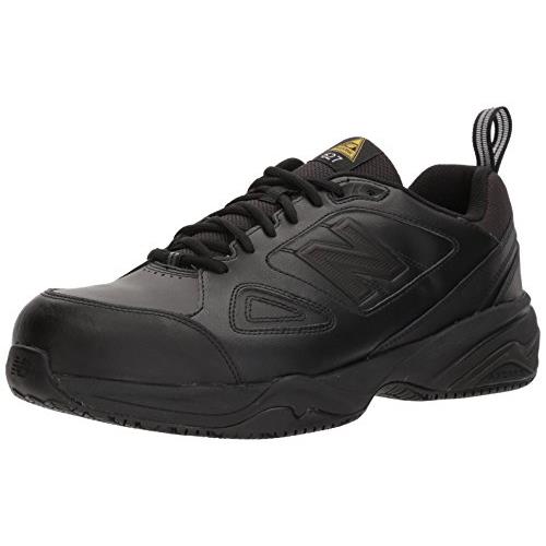 New Balance Men`s Steel Toe 627 V2 Industrial Shoe - Choose Sz/col Black/Black