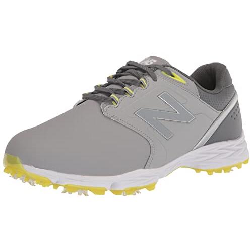 New Balance Men`s Striker V3 Golf Shoe - Choose Sz/col Grey/Yellow