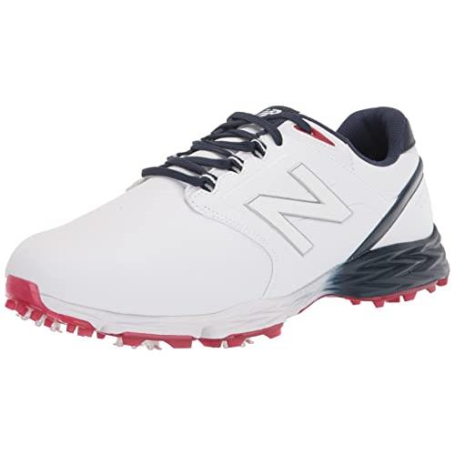 New Balance Men`s Striker V3 Golf Shoe - Choose Sz/col White/Blue/Red