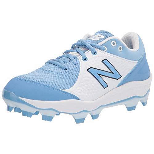New Balance Men`s 3000 V5 Molded Baseball Shoe - Choose Sz/col Carolina Blue/White
