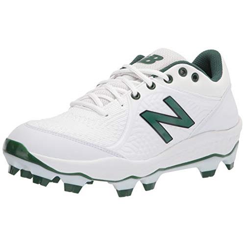 New Balance Men`s 3000 V5 Molded Baseball Shoe - Choose Sz/col White/Kelly Green