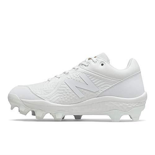 New Balance Men`s 3000 V5 Molded Baseball Shoe - Choose Sz/col White/White