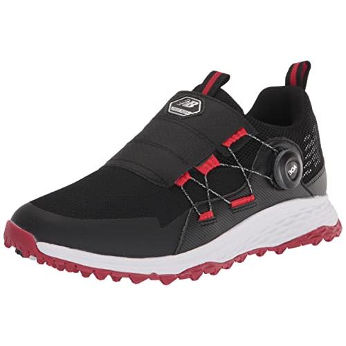 New Balance Men`s Fresh Foam Pacesl Boa Golf Shoe - Choose Sz/col Black/Red