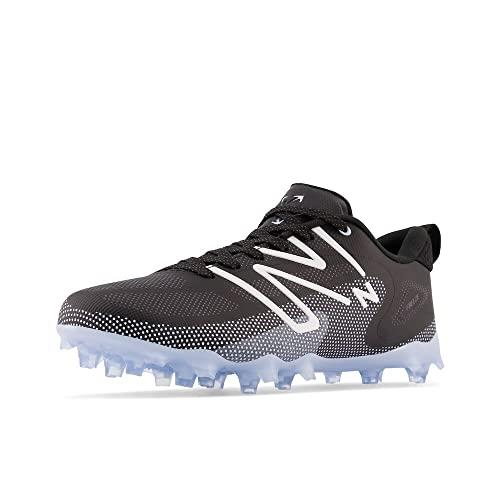 New Balance Men`s Freezelx V4 Low Lacrosse Shoe - Choose Sz/col Black/Grey/Polar Blue