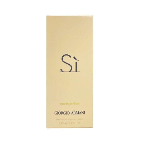 Si By Giorgio Armani For Women`s Eau De Parfum 3.4 FL Oz 100 ML