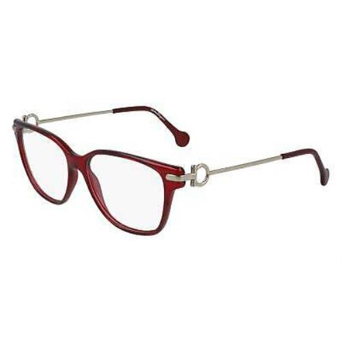 Salvatore Ferragamo SF2864-604-53 Burgundy 53mm Eyeglasses
