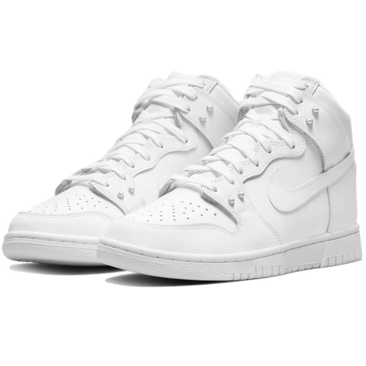 Nike Women`s Dunk High SE `pearl White` Shoes Sneakers DM7607-100