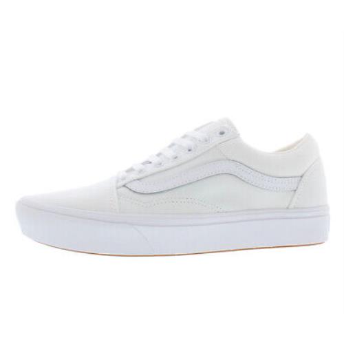 Vans Comfycush Old Skool Unisex Shoes Mens 6/ Womens 7.5 Color: White/white