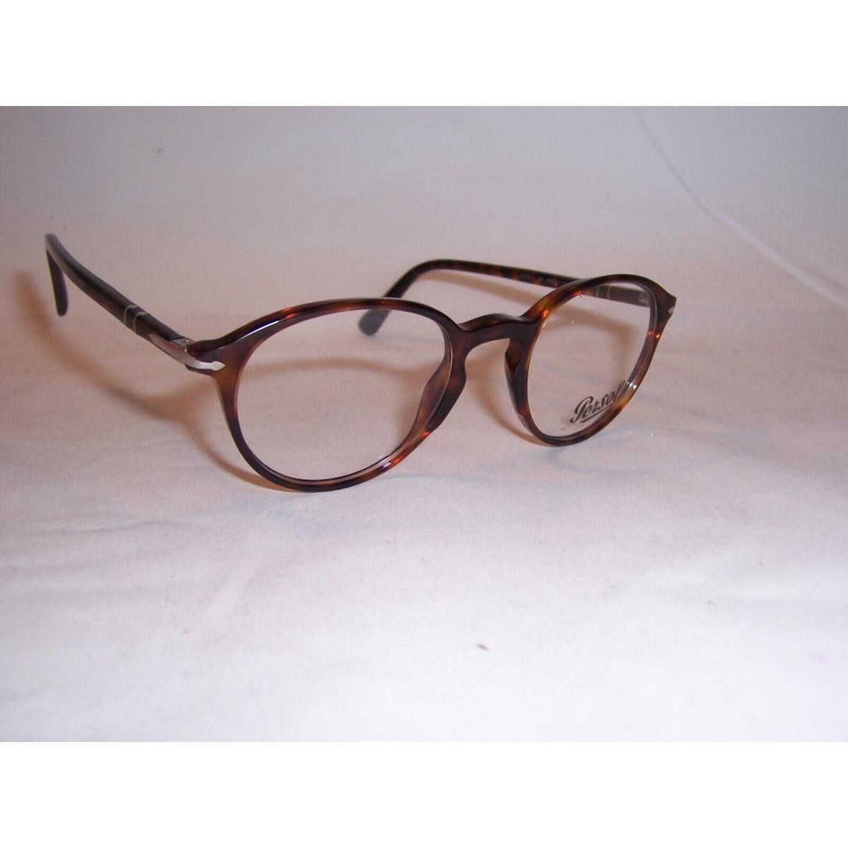 Persol Eyeglasses 3218V 24 Havana 49mm RX 3218