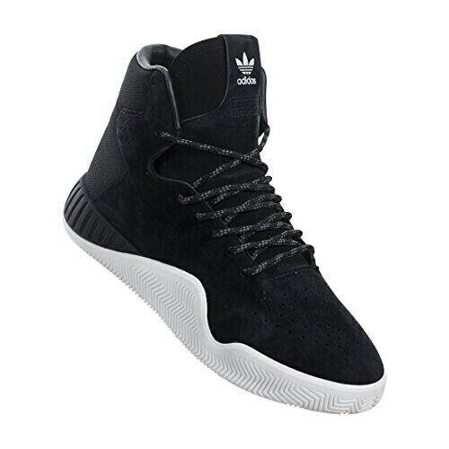 Adidas Tubular Instinct S76170 Youth Black White Suede Running Shoes HS4068