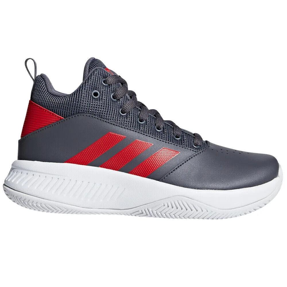 Adidas Cloudfoam Ilation 2.0 DB0139 Youth Gray White Basketball Shoes HS4161 4Y