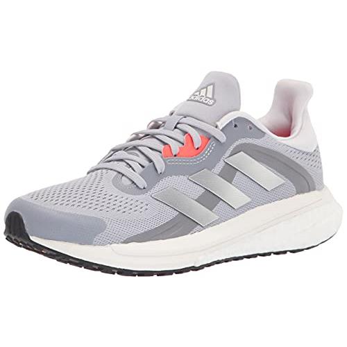 Adidas Women`s Solar Glide 4 St Running Shoe - Choose Sz/col Halo Silver/Crystal White/Solar Red