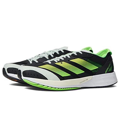 Adidas Women`s Adizero Adios 7 Sneaker - Choose Sz/col Black/Beam Yellow/Solar Green
