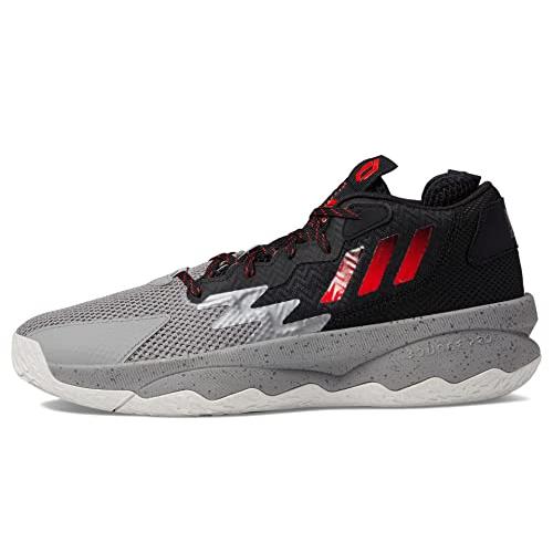Adidas Unisex-adult Dame 8 Basketball Shoe - Choose Sz/col Grey/Red/Black