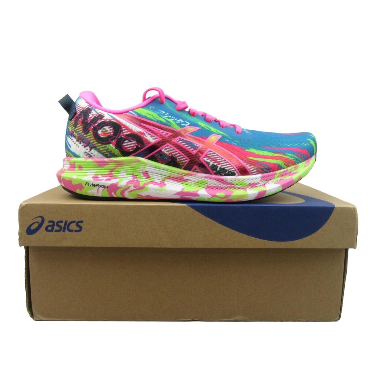 Asics Noosa Tri 13 Running Shoes Women`s Size 8.5 Aqua Pink 1012A898-400