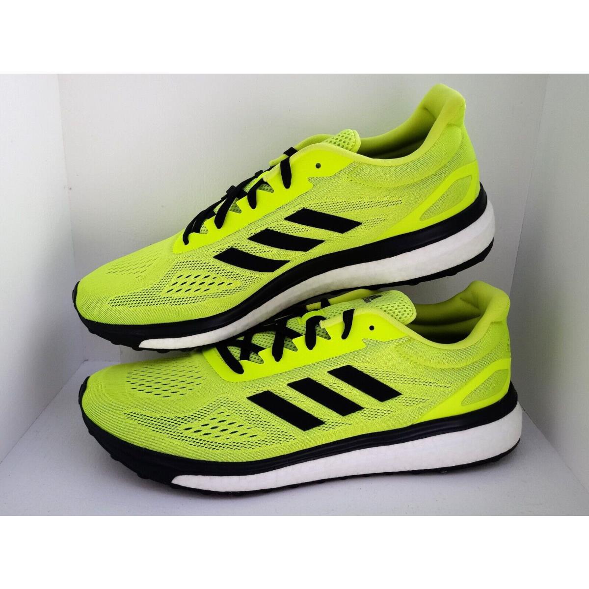 Adidas Response Boost LT Running Men`s Size: 13 | 692740068206 - Adidas shoes Response - NEON YELLOW | SporTipTop