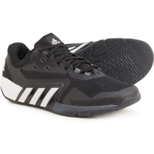 Adidas Dropset Trainer Cross Training Shoes Black Men 10