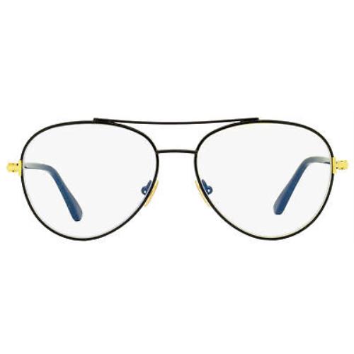 Tom Ford eyeglasses  - Black/Gold , Black/Gold Frame, Clear Lens 0