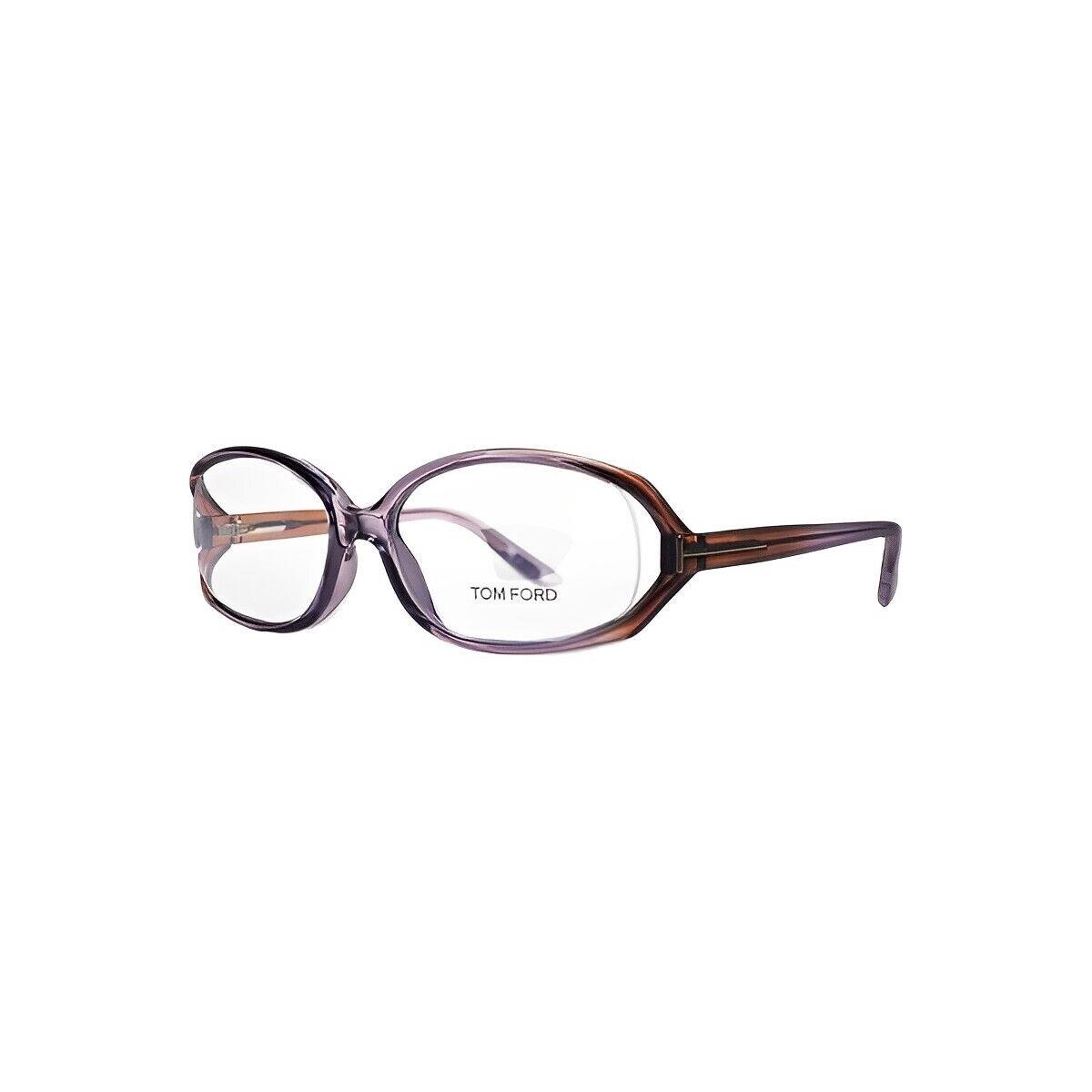 Tom Ford Eyeglasses W/soft Case - FT 186/V 080 - Brown Purple 55-16-130