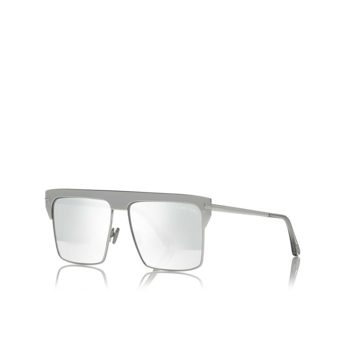 Tom Ford FT0706 18C Sunglasses White Gold Plated Clear White Plated Flash - Tom  Ford sunglasses - 020138665339 | Fash Brands