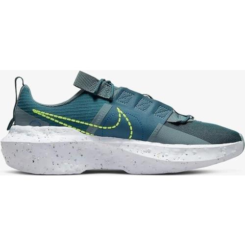 Nike Crater Impact SE DJ6308-002 Men`s Ash Green Volt Running Shoes Size 8 ZJ31 - Ash Green Volt