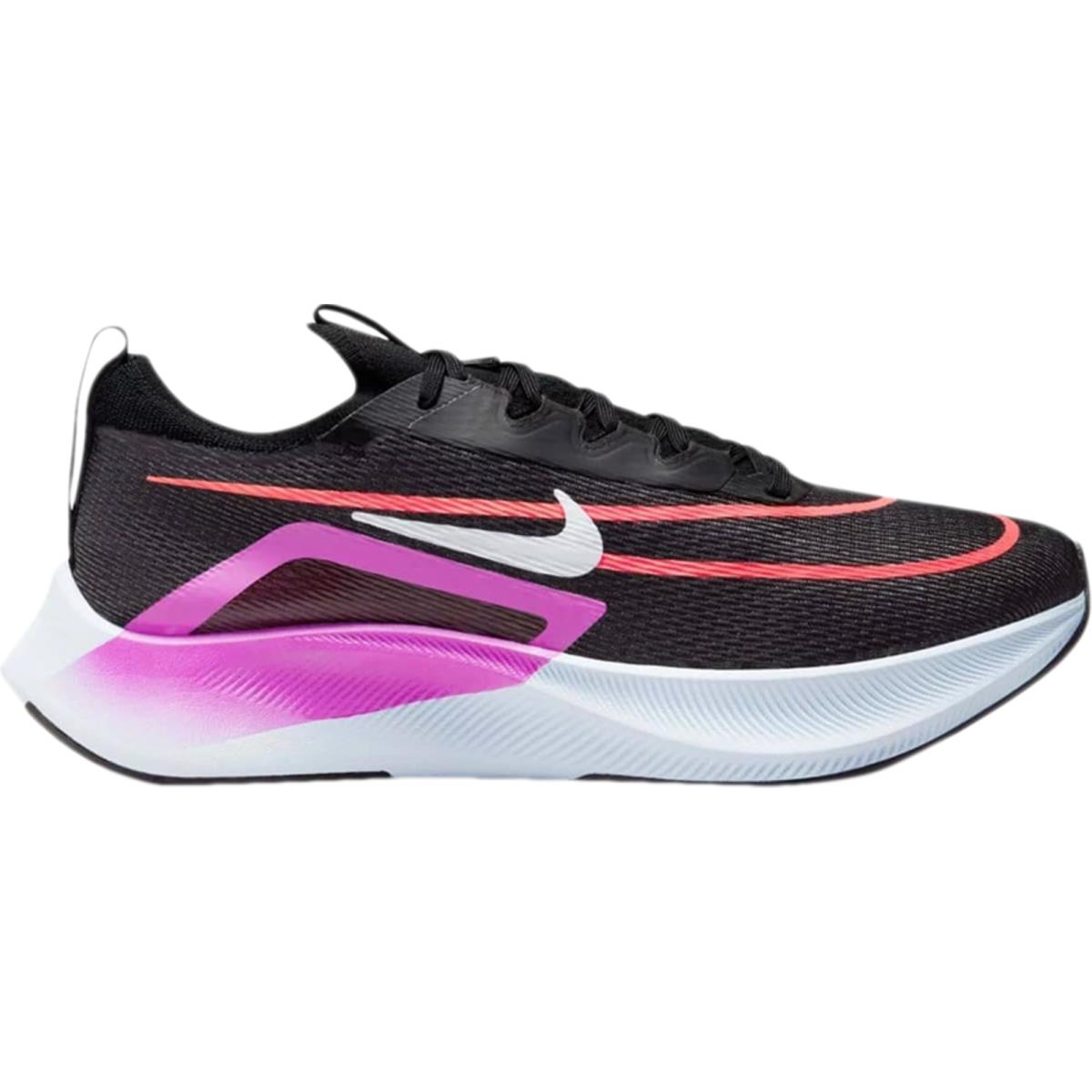 Nike Zoom Fly 4 Black Hyper Violet Purple Pink White Shoes CT2392-004 Men`s 12