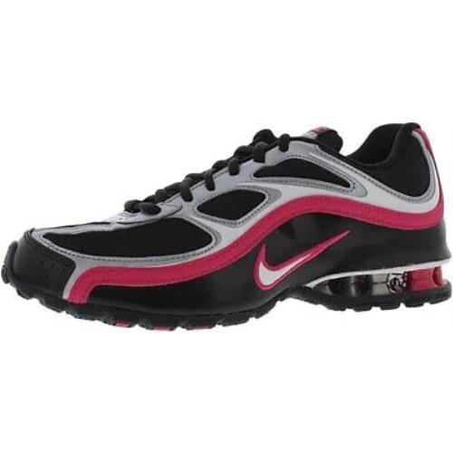 Nike Women`s Reax Run 5 Running Shoes Black/white/mtlc Cool Grey Size 8.5