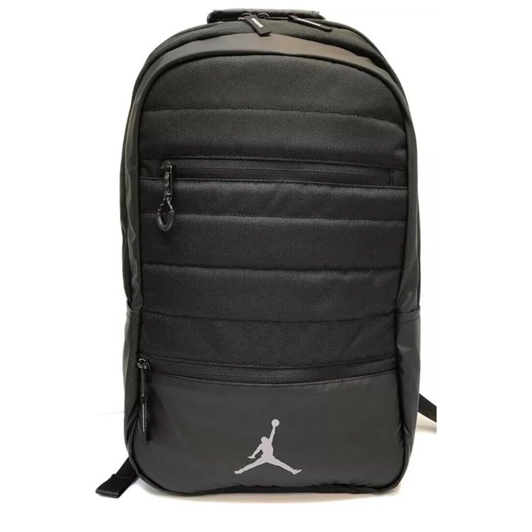 Air Jordan Airborne Weather Resistant Nike Backpack 15 Laptop Black 9A1944