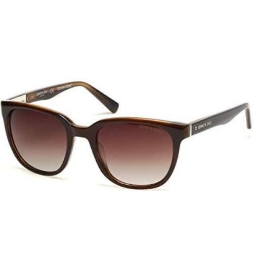 Sunglasses Kenneth Cole York KC 7247 50H Dark Brown/other/brown Polarized