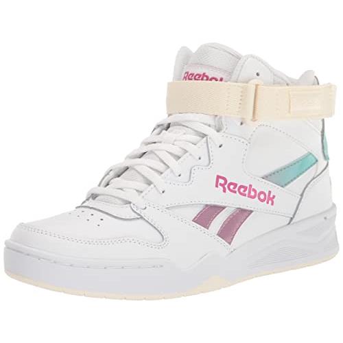 Reebok Women`s Bb4500 Hi High Top Basketball Shoe - Choose Sz/col White/Infused Lilac/Semi Classic Teal