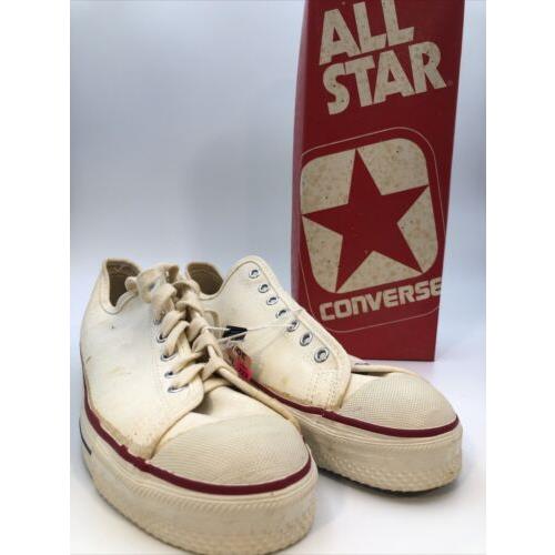 Converse Vintage Sneakers Staff Shoe Low Top Rare w Tags + Stained Rare
