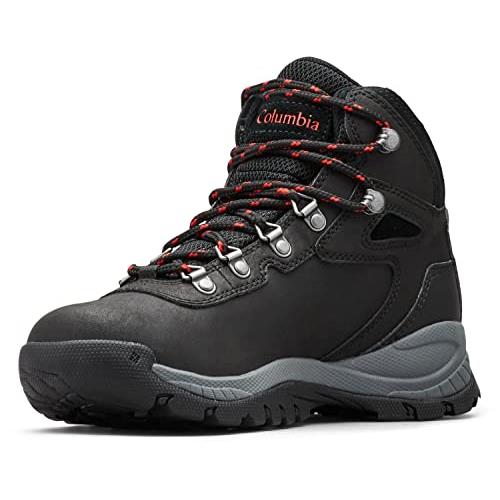 Columbia Women`s Newton Ridge Plus Hiking Shoe - Choose Sz/col Black, Poppy Red