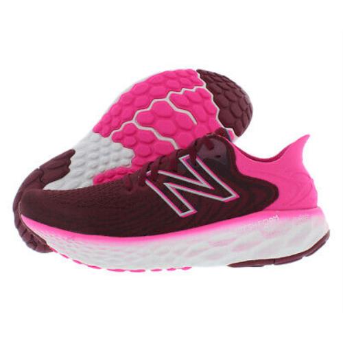 New Balance Fresh Foam 1080v11 Womens Shoes Size 6 Color: Garnet/pink Glo