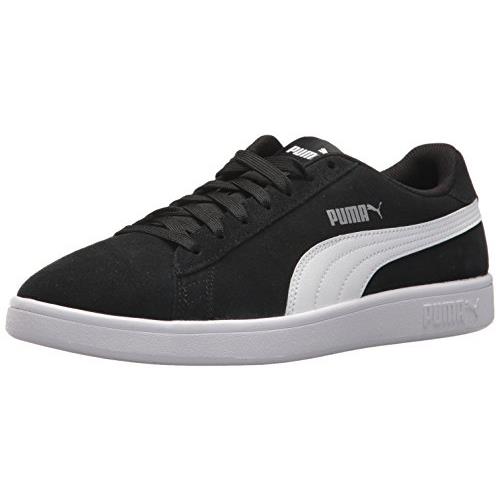 Puma Unisex-adult Smash v2 Nbk Sneaker - Choose Sz/col Black-white-silver