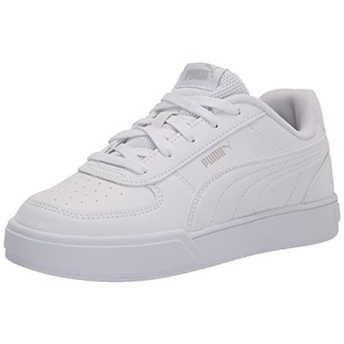 Puma Unisex-child Caven Sneaker - Choose Sz/col Puma White-puma White-gray Violet