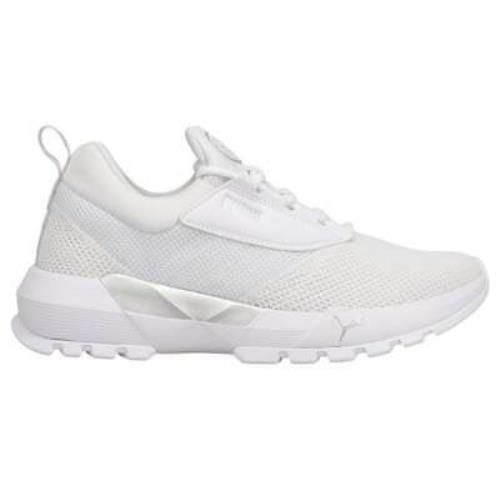 Puma 387913-01 Venus Lace Up Womens Sneakers Shoes Casual - White