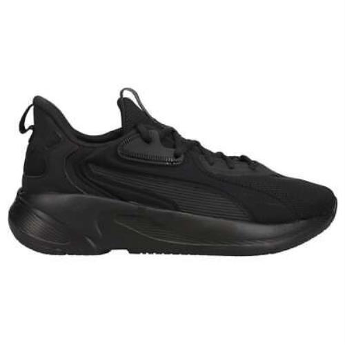 Puma 376186-01 Mens Softride Premier Slip On Running Sneakers Shoes - Black