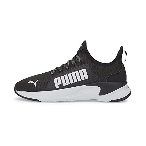 Puma Men`s Softride Premier Slip on Wide Running S - Choose Sz/col Black/White