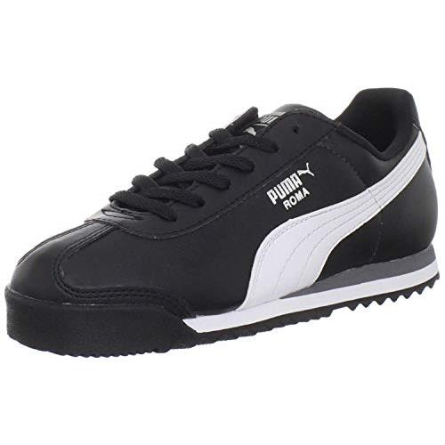 Puma Unisex-kids` Roma Basic Jr Sneaker - Choose Sz/col Black/White/Silver