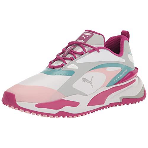 Puma Women`s Gs-fast Golf Shoe - Choose Sz/col Puma White/Chalk Pink/Porcelain