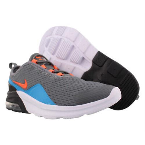 Nike Air Max Motion 2 Ac Boys Shoes - Smoke Grey/Hyper Crimson/Black/Blue , Grey Main
