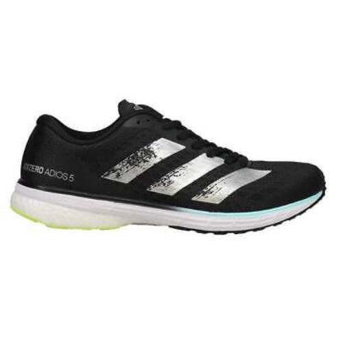 Adidas FY0344 Adizero Adios 5 Womens Running Sneakers Shoes - Black Silver