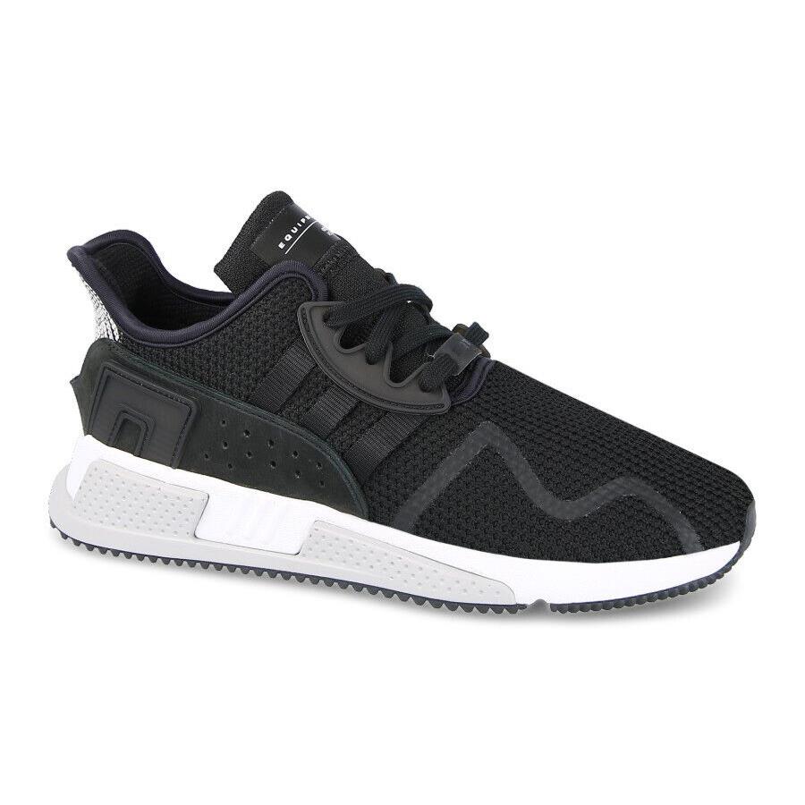 Adidas Eqt Cushion Adv BY9506 Men`s Core Black/white Running Shoes HS4211 - Core Black/White